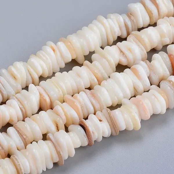 Natural Freshwater Shell Beads Strands
