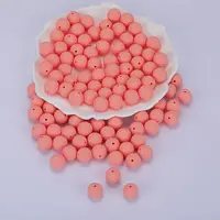 Round Silicone Focal Beads