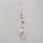 Plastic Strawberry Beads Mobile Straps