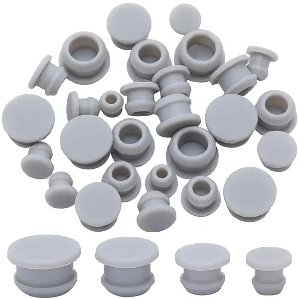 32Pcs 4 Style Silicone Bottle Seal Plug