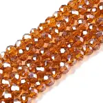 Electroplate Glass Beads Strands
