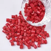 6/0 Glass Bugle Beads