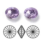 K9 Glass Pointed Back Rhinestone