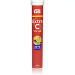 GS Extra C 500 mg šumivé tablety pro podporu imunity, snížení míry únavy a vyčerpání příchuť Lemon 25 tbl