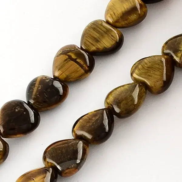 Natural Tiger Eye Bead Strands