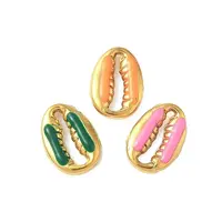 304 Stainless Steel Enamel Pendants