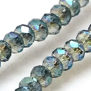 Electroplate Glass Beads Strands