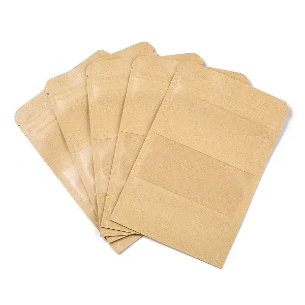 Resealable Kraft Paper Bags