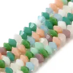 Electroplate Glass Beads Strands