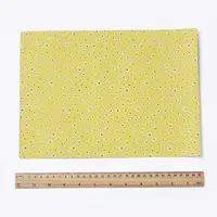 Floral Pattern Printed A4 Polyester Fabric Sheets
