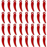 60Pcs Spray Painted Alloy Pendants