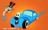 Dětská lampička auto a semafor