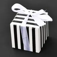 Square Foldable Creative Paper Gift Box