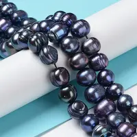 Natural Cultured Freshwater Pearl Dyed Beads Strands