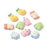 Spray Painted Resin Cabochons