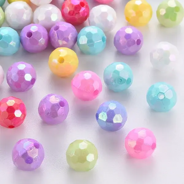 Opaque Acrylic Beads