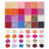 6408Pcs 24 Style 8/0 Glass Seed Beads