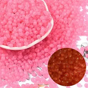 6/0 Luminous Glass Seed Beads