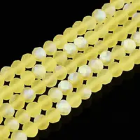 Transparent Glass Beads Strands