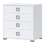 Zásuvková komoda sloane - bílá