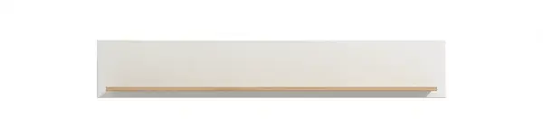 Nástěnná police jett - dub artisan/bílá