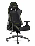 Herní židle diego - černá, zelená