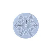 Winter Themed Snowflake Coaster Silicone Molds