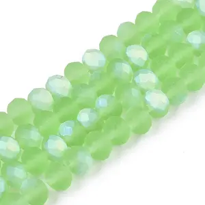 Transparent Glass Beads Strands