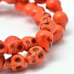 Dyed Synthetic Turquoise Bead Strands