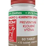 Giom S Pes Chondro L-karnitin Sport 60 Tbl 25% Zdarma