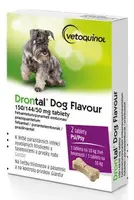 Drontal Dog Flavour 150/144/50mg pro psy 2 tablety