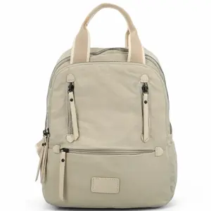 Trendy dámský textilní batoh Karis, krémový