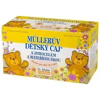 Müllerův Dětský čaj S Jitrocel.a Mateř.20x1.5g