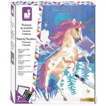 Janod Atelier Sada Maxi Maľovanie s číslami Jednorožce