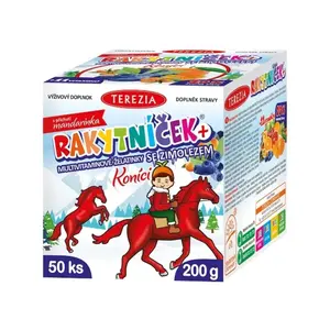 Rakytníček+ želatinky Se Zimolezem 50ks Koníci