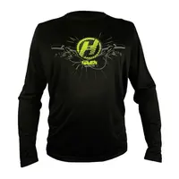 HAVEN NAVAHO II LONG Pánsky voľný cyklistický dres, čierna, veľkosť