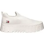 Tommy Hilfiger TJW CHUNKY KNIT SNEAKER Dámske tenisky, biela, veľkosť
