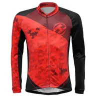 HAVEN STRATO MEN Pánsky zateplený dres, červená, veľkosť