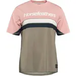 Horsefeathers W QUANTUM Dámsky cyklistický dres, hnedá, veľkosť
