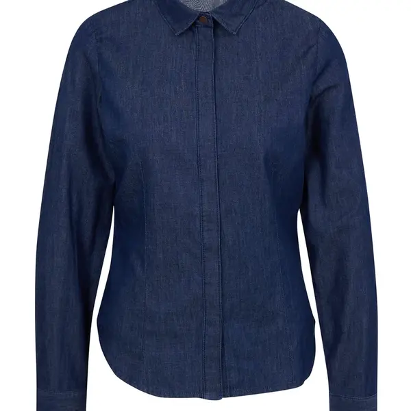 Orsay Tmavě modrá dámská džínová košile - Dámské