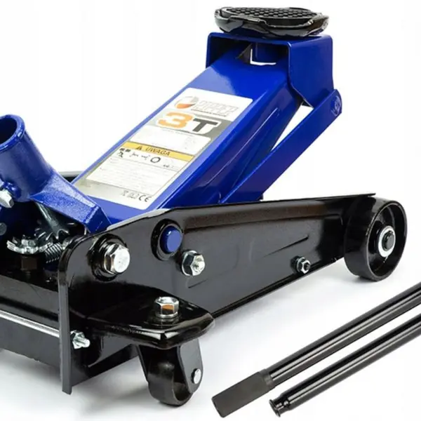 RIPPER Hydraulický pojízdný zvedák, 3t, rozsah zdvihu 125-460 mm