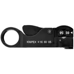 Nástroj na odizolování koaxiálních kabelů (RG 58, RG 59, RG 62) - KNIPEX 16 60 05 SB