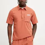 Sportovní polo tričko Columbia Cove Beach pánské, oranžová barva, 2119481