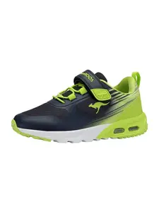 KangaROOS Tenisky 'KX-Tempo EV'  tmavomodrá / neónovo zelená