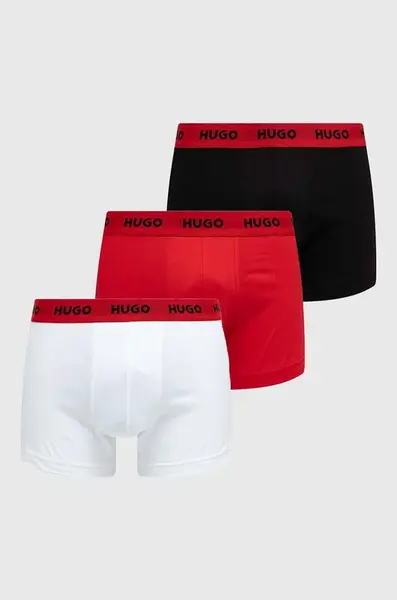 HUGO  Boxerky  TRUNK TRIPLET PACK 3-pack