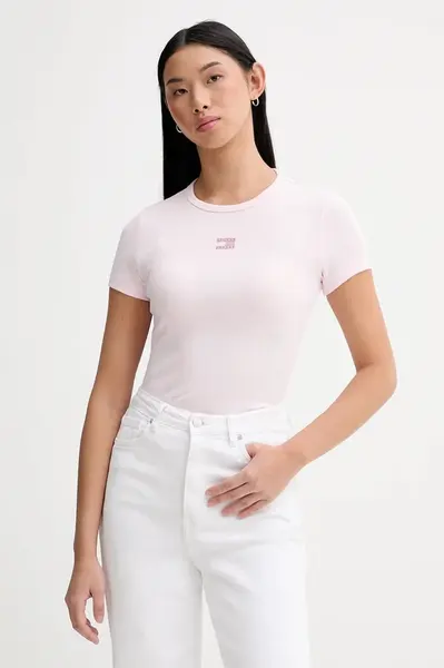 Tommy Jeans tričko dámské bavlněné s elastanem