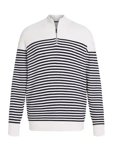 Tommy Hilfiger Big & Tall Sveter  čierna / biela