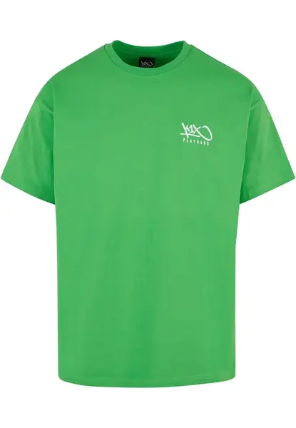 K1X Tričko  zelená / biela