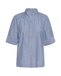 InWear Blúzka 'Merlissa'  svetlomodrá / biela