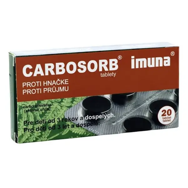 CARBOSORB 320 mg 20 tablet
